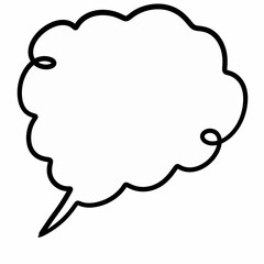 speech bubble cartoon illustration graphic design
