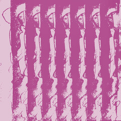 A vector illustration of a seamless pattern with pink flowers and butterflies for decoration or wallpaper design