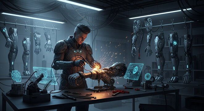 Cyberpunk Mechanic: Constructing Futuristic Prosthetics