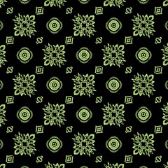 Fototapeta premium seamless pattern with flowers
