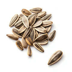 Dried sunflower seeds are crunchy, nutritious snacks rich in healthy fats, protein, and vitamins,