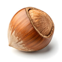 A single hazelnut is a nutrient-rich, crunchy nut with a sweet, buttery flavor, widely used in