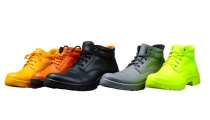 Colorful Work Boots Collection