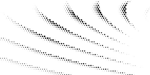 Halftone gradient. Dotted gradient, smooth dots spraying and halftones dot background seamless horizontal geometric pattern vector template set