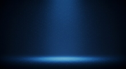 Abstract Blue Spotlight Stage Background