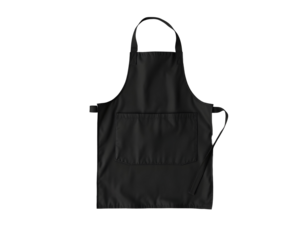 Black Apron Mockup - Kitchen and Cooking Apparel