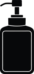 Liquid soap pump vector icon.eps