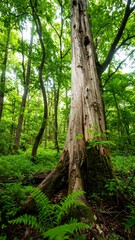 Forest Tree, Nature Scene, Lush Greenery