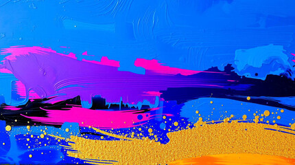 Abstract painting colorful texture background artistic expression modern art design vibrant colors creative artwork