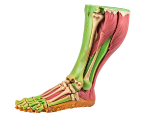 A cake shaped and decorated to look like a realistic human leg, a creepy and unique horror-themed dessert.