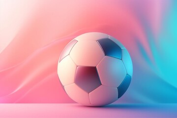Naklejka premium colorful soccer ball