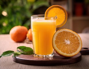Fresh juice beverage offering natural vitamins and hydration