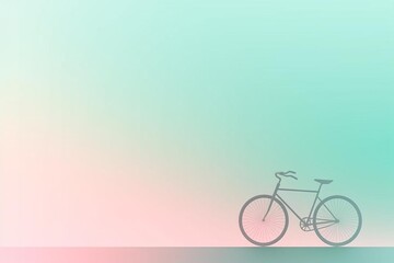 Fototapeta premium bicycle on the wall