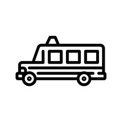 School bus icon