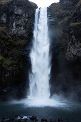 Fototapeta premium waterfall in the mountains