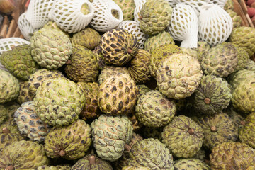 Custard apples at market 