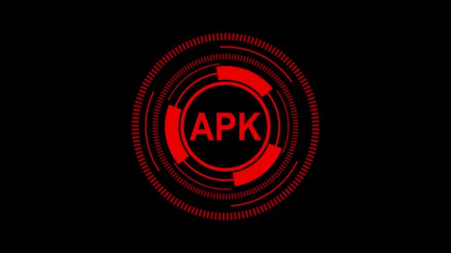 4K Abstract Visualization of APK Format, Android App Packaging, and Mobile Deployment Architecture