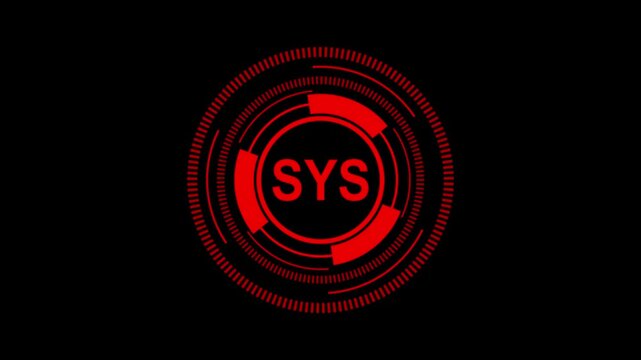 4K Abstract Visualization of SYS Format, Windows System Files, and Device Driver Architecture