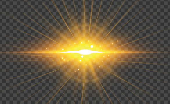 transparent light flare effect background design