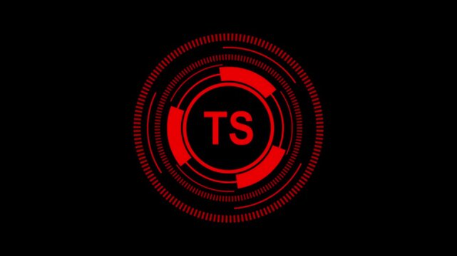 4K Abstract Visualization of TypeScript, Typed JavaScript, and Scalable Front-End Architecture