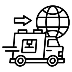 Delivery Truck Icon