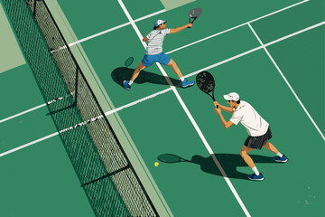 -doubles-padel-match-seen-from-above-with-net-and-.eps
