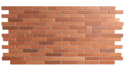 Fototapeta premium Digital illustration of a brick wall