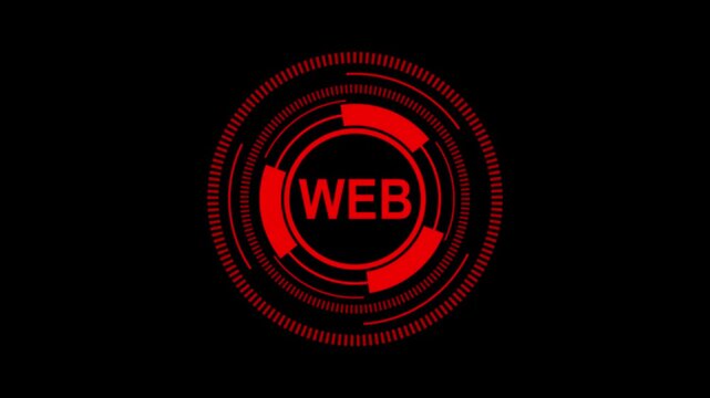 4K Abstract Visualization of the Web, Digital Connectivity, and Internet Architecture