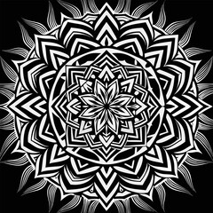 Fototapeta premium black and white abstract background