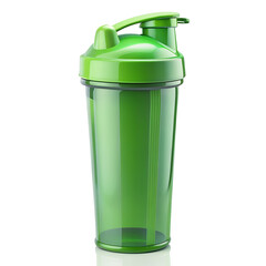Obraz premium green plastic bottle