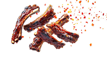 Capture dynamic splashes of food in a flying food photography.