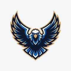 Stylized bird illustration with vibrant color palette