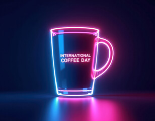 Celebrate International Coffee Day with a Neon Glow of Flavor and Energy