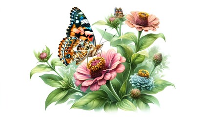 Fototapeta premium bouquet of flowers
