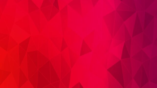 Vibrant Red and Purple Geometric Gradient Background with Polygonal Design
