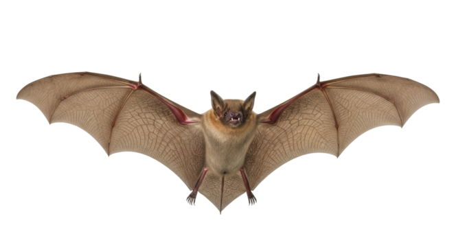 Isolated Bat