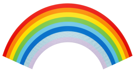 Isolated Rainbow Arch