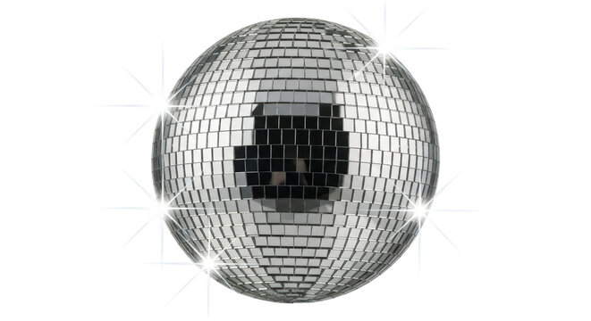 Isolated Disco Ball