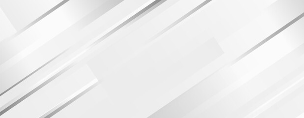 Obraz premium White background with beautiful abstract pattern, banner design. modern background vector illustration eps 10