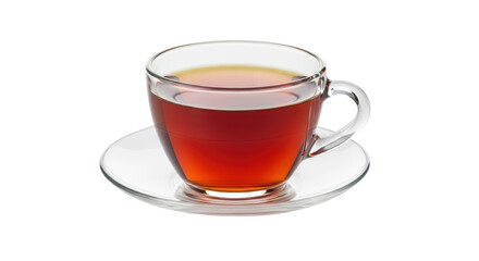 Isolated Cup of Black Tea