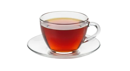 Fototapete Tee Isolated Cup of Black Tea  © Sindre