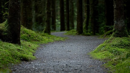 Fototapeta premium A Path Through the Forest