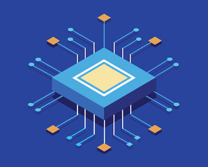 Highly detailed digital illustration featuring a vibrant cmyk color palette with helvetica and courier typography elements