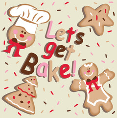 New Let's get bake  christmas  design 2026
