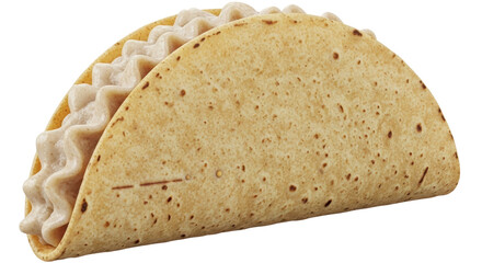 Isolated Taco