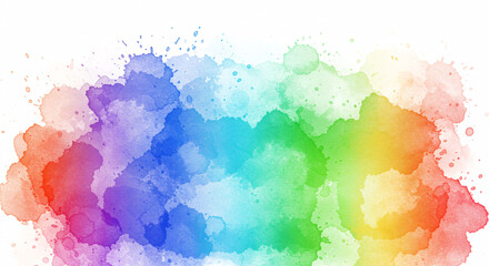 Fototapeta premium abstract watercolor background with watercolor splashes