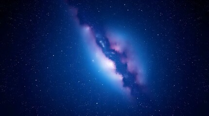 Fototapeta premium Starry galaxy night sky