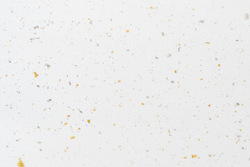 金箔銀箔の入った白い和紙の背景