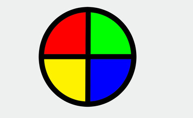 vector for colorful circular designs