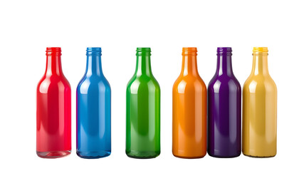 Colorful Bottles Array